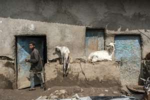 Ethnic Amharas have been relocating to abandoned farms and homesteads in a state-backed campaign. By EDUARDO SOTERAS (AFP)