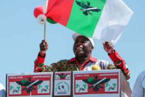 Evariste Ndayishimiye, presidential candidate of the ruling party, is the frontrunner in the election. By - (AFP/File)