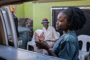Even during the violent liberation struggle that rocked Soweto during the 1970s, Sipho Mtshali sold icecream. By EMMANUEL CROSET (AFP)