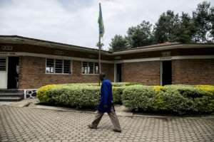 Focus Twiringiyimana, 47, a former Democratic Liberation Forces of Rwanda combatant, heads for Mutobo's vocational training centre where participants in the scheme spend three months before they can return home to families left decades ago. By JACQUES NKINZINGABO (AFP/File)