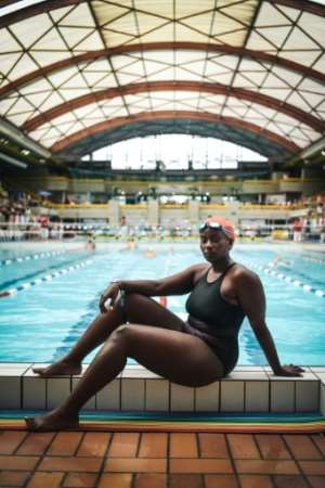For swimmer Clare Byarugaba, the joy of competing for the first time in the Gay Games could come at a price. By Lucas Barioulet (AFP)