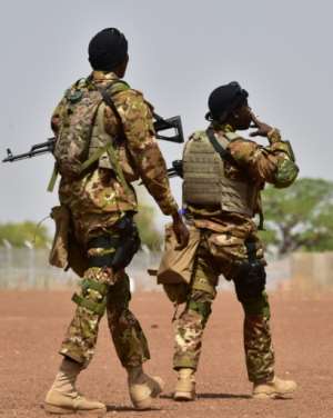 Foreign soldiers are training local forces. By ISSOUF SANOGO (AFP/File)
