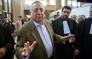 Former lawyer and ex-human rights minister Mohamed Ziane, who has been targeted by allegedly compromising images, has denounced such smear tactics as 'worthy of the worst police state'. By FADEL SENNA (AFP)