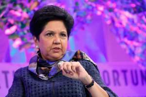 Former Pepsi CEO Indra Nooyi was another potential candidate to run the World Bank.  By Paul Morigi (GETTY/AFP/File)