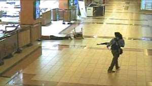 Flashback: CCTV image of a gunman at the besieged shopping mall. By - (WESTGATE MALL/AFP/File)
