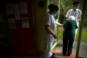 France plans to prioritize the most vulnerable, including the elderly, in its first wave of coronavirus vaccine distribution. By Lionel BONAVENTURE (AFP/File)