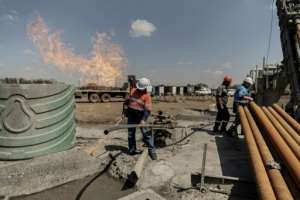 Gas drillers sometimes don't even bother to capture helium, but for Renergen it is more important than the natural gas. By LUCA SOLA (AFP)