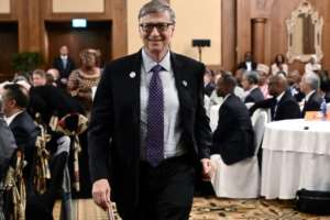 Gates says the first 10 percent of spending on health in rich countries gives 90 percent of the benefit. By SIMON MAINA (AFP)