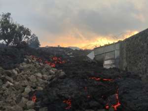 Goma appeared relatively calm as dawn broke, but people said they were still scared. By Moses Sawasawa (AFP)