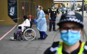 Health officials in Australia said they had detected the Covid Omicron strain for the first time. By William WEST (AFP/File)