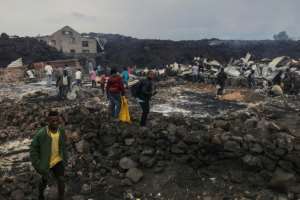 Hundreds of homes were destroyed. By Moses Sawasawa (AFP)