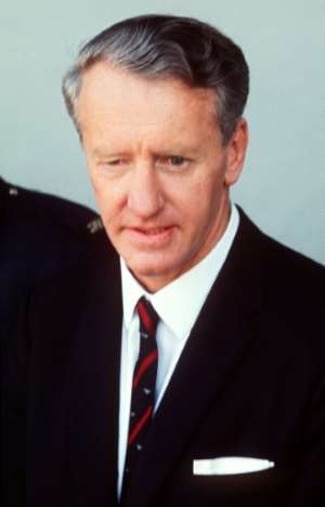 Ian Smith, the former leader of rebel Rhodesia, pictured in July 1971. By PHILIPPE LEDRU (AFP/File)