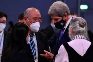 in the 11th hour, China and the US sealed the deal at COP26. By Ben STANSALL (AFP/File)