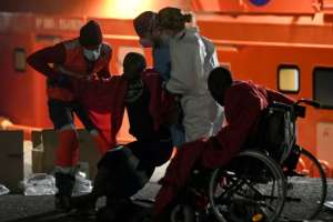 In the past two years, the number of dead and missing on the Atlantic route has increased nearly fivefold -- from 202 in 2019 to 937 so far this year, the International Organization for Migration says. By LLUIS GENE (AFP)