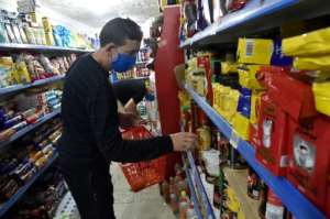 In Algeria, crowding led authorities to reimpose business closures in some areas. By RYAD KRAMDI (AFP)