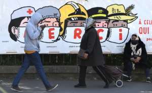 In France, lockdown measures in place since March 17 were extended until May 11. By FRANCK FIFE (AFP)