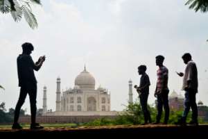 India's top tourist attraction the Taj Mahal is set to reopen on September 21, officials said, more than six months after it was shut. By Pawan SHARMA (AFP)