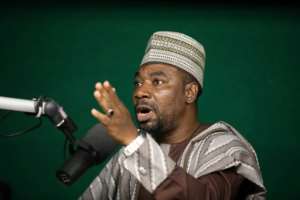 Isah says his aim is to give a voice to the voiceless. By Kola Sulaimon (AFP)