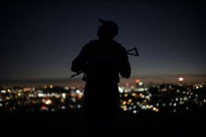 It is better to be safe than sorry in South Africa's crime-laden financial capital. By Michele Spatari (AFP)