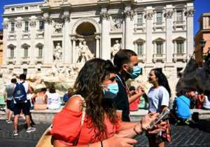 Italy registered 845 new cases on Thursday, its highest daily tally since May. By Vincenzo PINTO (AFP)