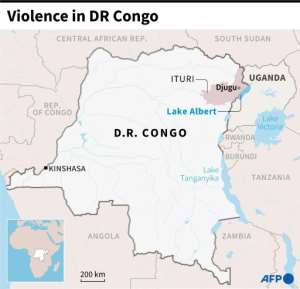 Ituri is one of several provinces in eastern DR Congo where violence is endemic. By Romain ALLIMANT (AFP)