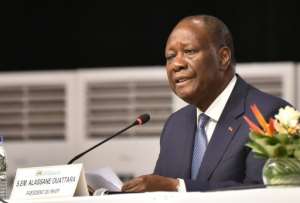 Ivorian President Alassane Ouattara has been in power for a decade. By SIA KAMBOU (AFP/File)