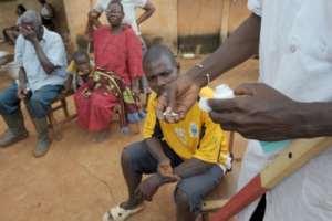 Ivermectin has a long history in rural Africa as a medicine to treat river blindness, a disease caused by a parasitic worm spread by the black fly.  By ISSOUF SANOGO (AFP)