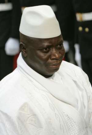 Jammeh now lives in exile in Equatorial Guinea. By BEHROUZ MEHRI (AFP / File)