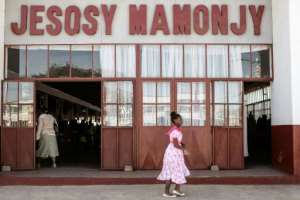 Jesus Is Our Saviour is among Madagascar's evangelical churches. By GIANLUIGI GUERCIA (AFP)