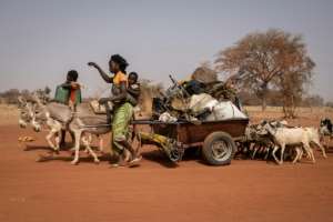 Jihadist groups have killed almost 800 people in Burkina Faso and displaced 600,000 more since the start of 2015. By OLYMPIA DE MAISMONT (AFP)