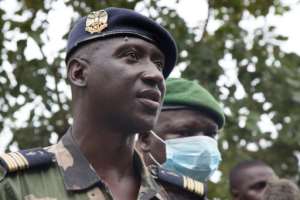 Junta spokesman Ismael Wague has justified military intervention on account of the
