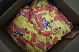 Last December, a few months after the first chocolate bars were marketed, Mutwanga and neighbouring communities were hit by deadly attacks blamed on ADF rebels. By ALEXIS HUGUET (AFP)