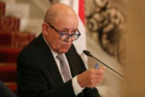 Le Drian said the summit would serve 'to remobilise and adapt ourselves to the new reality' of the jihadist onslaught. By Mohamed el-Shahed (AFP)