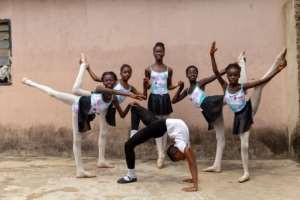 Learning ballet led to at least one student wanting to become a dance teacher herself. By Benson Ibeabuchi (AFP)