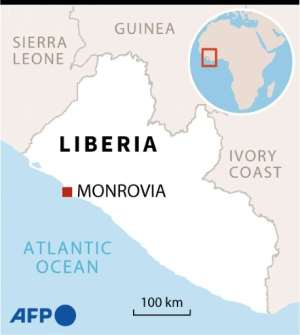 Map of Liberia .. By Valentina BRESCHI (AFP)