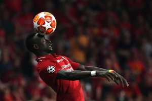 Liverpool star Sadio Mane demonstrates the aerial skills that Senegal hope will help them win the Africa Cup of Nations for the first time. By GABRIEL BOUYS (AFP/File)