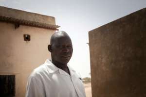 Long day: Dinar Tchere, head of the health center of Hilouta.  By Amaury HAUCHARD (AFP)