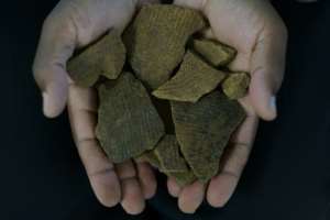 Many Kipsigis and Talai possess nothing more of their past than chunks of pottery and other fragments. By TONY KARUMBA (AFP)