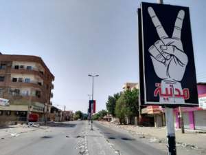 Many streets in Khartoum were almost deserted. By - (AFP)