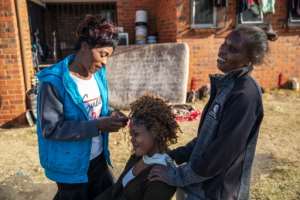 Many say they fear to return to the homes. Others say their homes have been looted and burnt. By Michele Spatari (AFP)