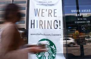 Many US employers had difficulty hiring enough employees to meet recovering business demand. By MARIO TAMA (GETTY IMAGES NORTH AMERICA/AFP/File)