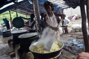 Mania for manioc: No meal in Ivory Coast is complete without a side dish of cassava semolina, called attieke.  By Sia KAMBOU (AFP)