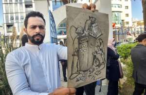 Maamoun Ajmi, a 29-year-old architect and part of the