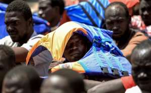 Macron will call for greater efforts to combat the trafficking of migrants up through Africa to Libya, where they pile into rickety boats that often sink en route to Europe.