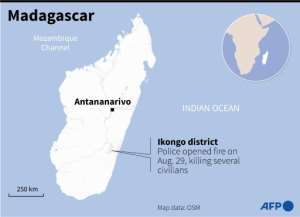 Map of Madagascar.  By AFP (AFP)