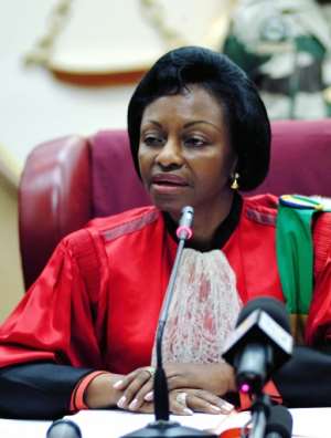 Marie Madeleine Mborantsuo has headed the nine-member Constitutional Court for over 20 years