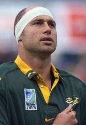 Mark Andrews played 77 times for the Springboks, featuring in the 1995 and 1999 World Cups. By ODD ANDERSEN (AFP/File)