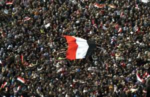 Mass demonstrations in Cairo's Tahrir Square produced some of the Arab Spring's most iconic images. By PEDRO UGARTE (AFP/File)