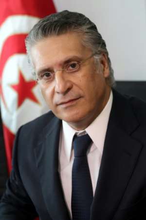 Media mogul and presidential candidate Nabil Karoui was arrested just weeks before the poll on charges of money laundering. By Hasna (AFP/File)