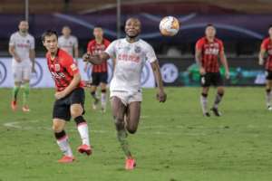Minala now plays for Qingdao Huanghai in the Chinese Super League. By STR (AFP)